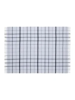 Silkeborg Uldspinderi Warp & Weft Plaid, concrete/midnight fra><noscript><img width=