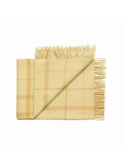 Silkeborg Uldspinderi Warp & Weft Plaid, coral/amber fra><noscript><img width=