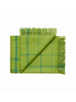 Silkeborg Uldspinderi Warp & Weft Plaid, raw white/lilac fra><noscript><img width=