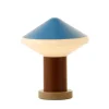 LEO Objects Whipped Portable Table Lamp, sky blue fra> Portable Lamper|Spots
