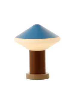 LEO Objects Whipped Portable Table Lamp, sky blue fra> Portable Lamper|Spots