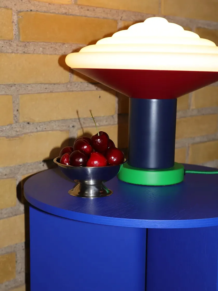 LEO Objects Whipped Table Lamp, luminous orange fra> Spots