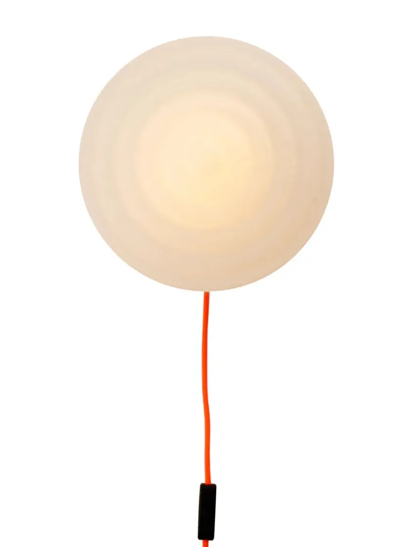 LEO Objects Whipped Wall Lamp, pure green fra> Væglamper|Spots