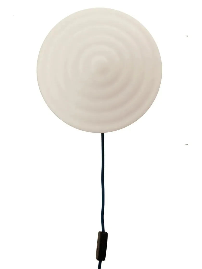 LEO Objects Whipped Wall Lamp, pure green fra> Væglamper|Spots