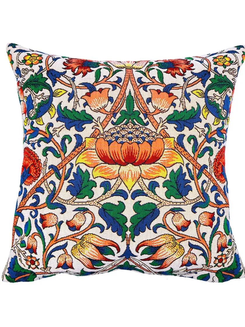 Poulin Design William Morris Peony pude fra> Puder Og Plaider|Puder