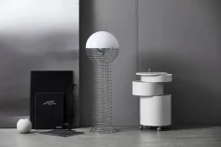 Verpan Wire gulvlampe af Verner Panton> Gulvlamper|Spots