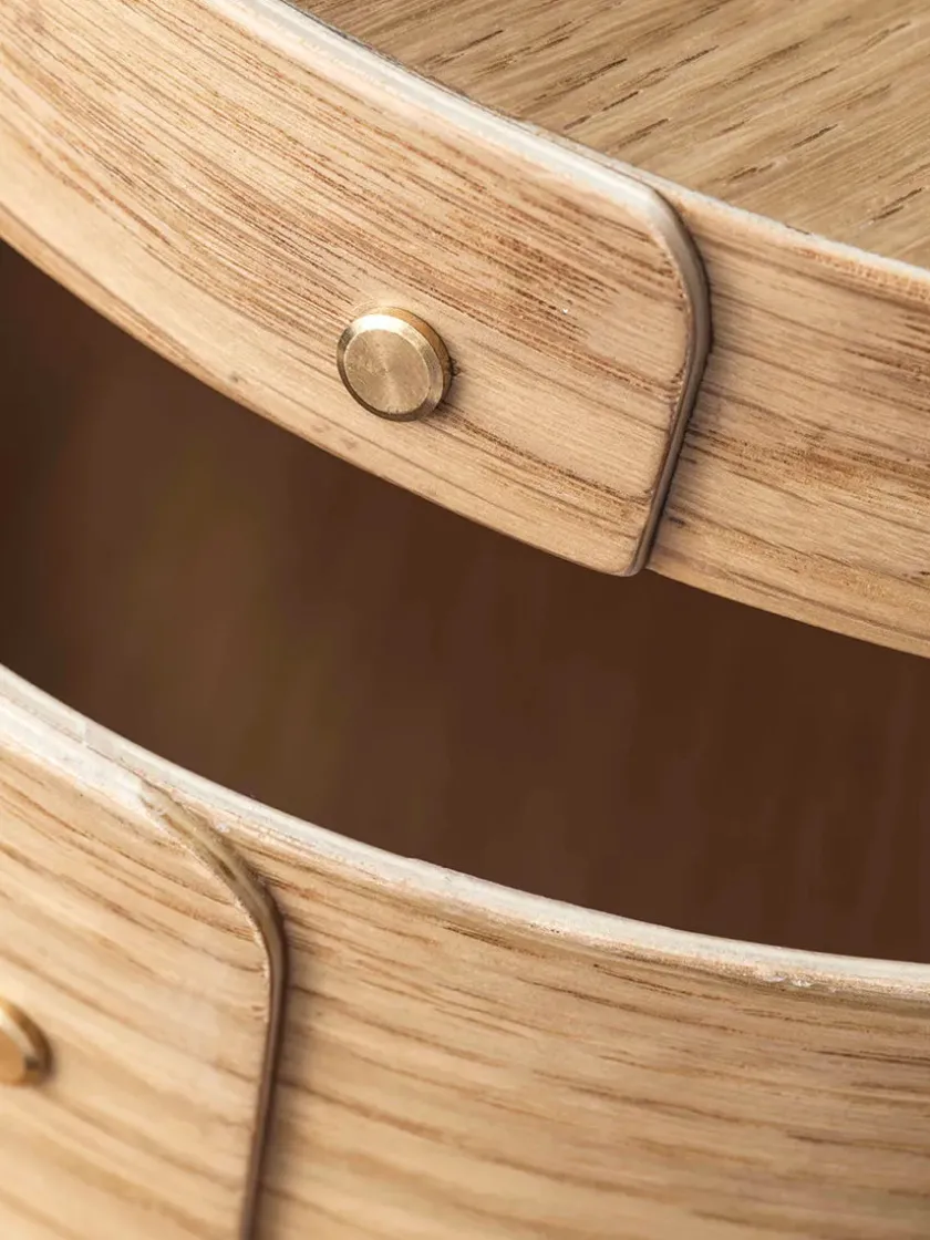 FDB Møbler X3 Drejø Opbevaringsæske, Ø22 cm fra> Opbevaring