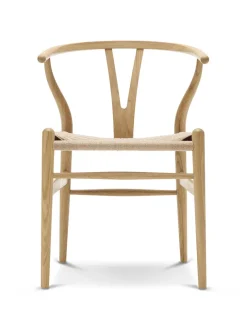 Carl Hansen & Søn Y-stol CH24, Eg hvidolie af Hans J. Wegner><noscript><img width=