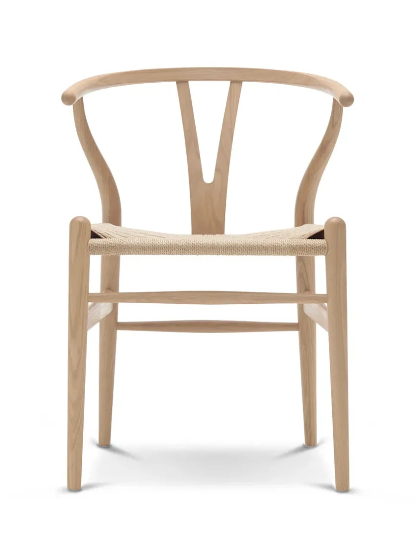 Carl Hansen & Søn Y-stol CH24, Eg lak af Hans J. Wegner> Spisebordsstole