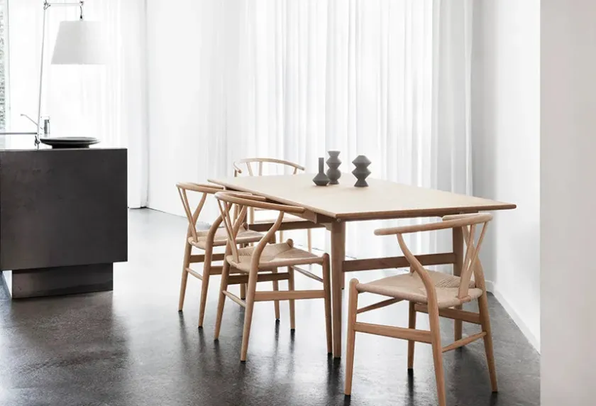 Carl Hansen & Søn Y-stol CH24, eg olie af Hans J. Wegner> Spisebordsstole