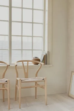 Carl Hansen & Søn Y-stol CH24, eg sæbe af Hans J. Wegner> Spisebordsstole