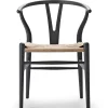 Carl Hansen & Søn Y-stol CH24 Soft Anthracite Grey af Hans J. Wegner> Spisebordsstole