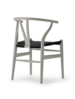 Carl Hansen & Søn Y-stol CH24 Soft Barley med sort flet af Hans J. Wegner><noscript><img width=