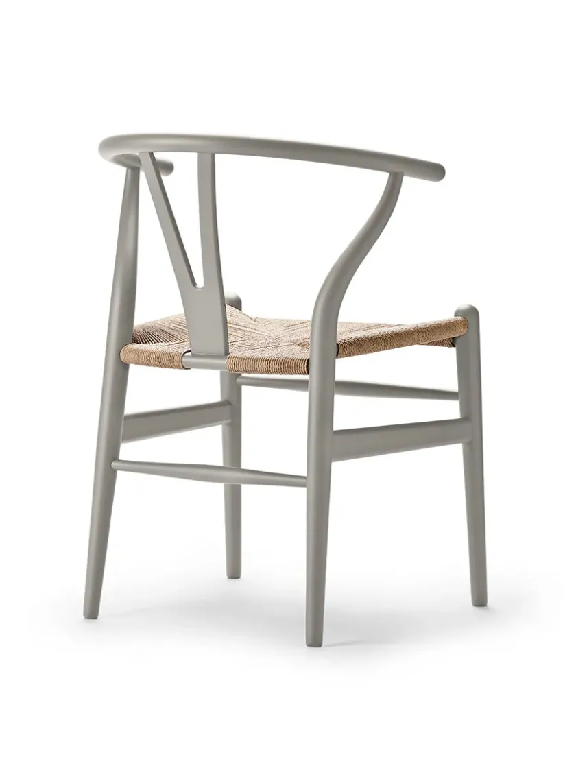 Carl Hansen & Søn Y-stol CH24 Soft Black af Hans J. Wegner> Spisebordsstole