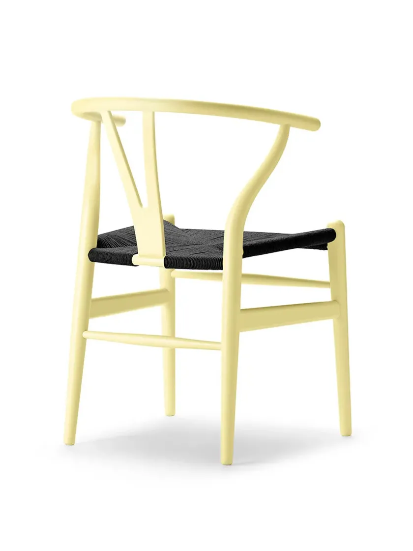 Carl Hansen & Søn Y-stol CH24 Soft Falu med sort flet af Hans J. Wegner> Spisebordsstole