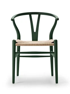 Carl Hansen & Søn Y-stol CH24 Soft Green af Hans J. Wegner> Spisebordsstole