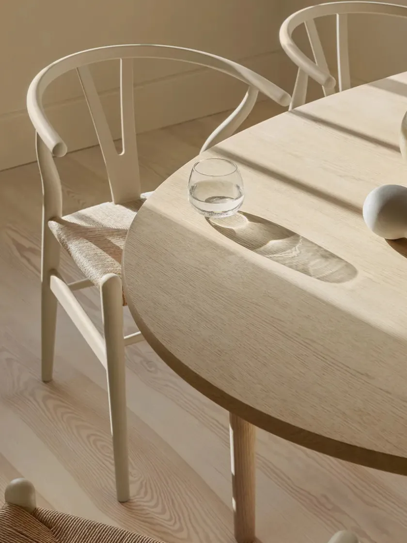 Carl Hansen & Søn Y-stol CH24 Soft Green af Hans J. Wegner> Spisebordsstole