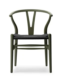 Carl Hansen & Søn Y-stol CH24 Soft Hollyhock med sort flet af Hans J. Wegner><noscript><img width=