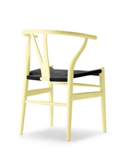 Carl Hansen & Søn Y-stol CH24 Soft North Sea med sort flet af Hans J. Wegner><noscript><img width=