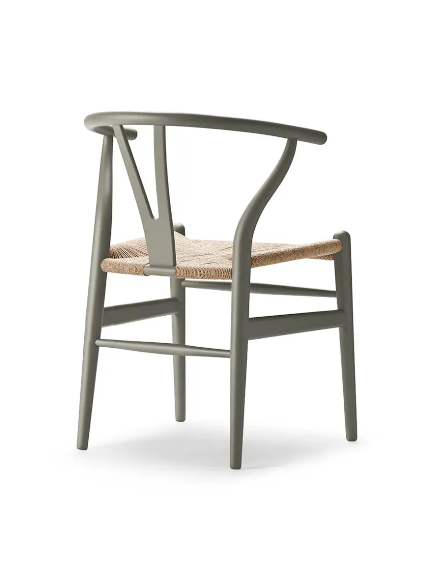 Carl Hansen & Søn Y-stol CH24 Soft Olive Green af Hans J. Wegner> Spisebordsstole