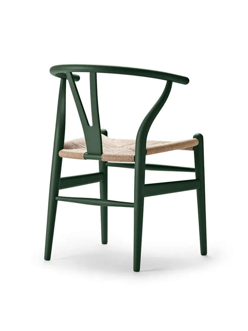 Carl Hansen & Søn Y-stol CH24 Soft Olive Green af Hans J. Wegner> Spisebordsstole
