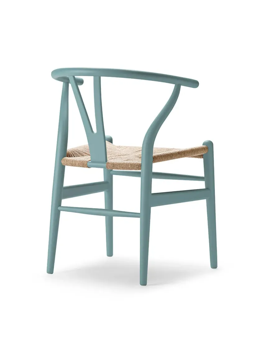 Carl Hansen & Søn Y-stol CH24 Soft Olive Green af Hans J. Wegner> Spisebordsstole