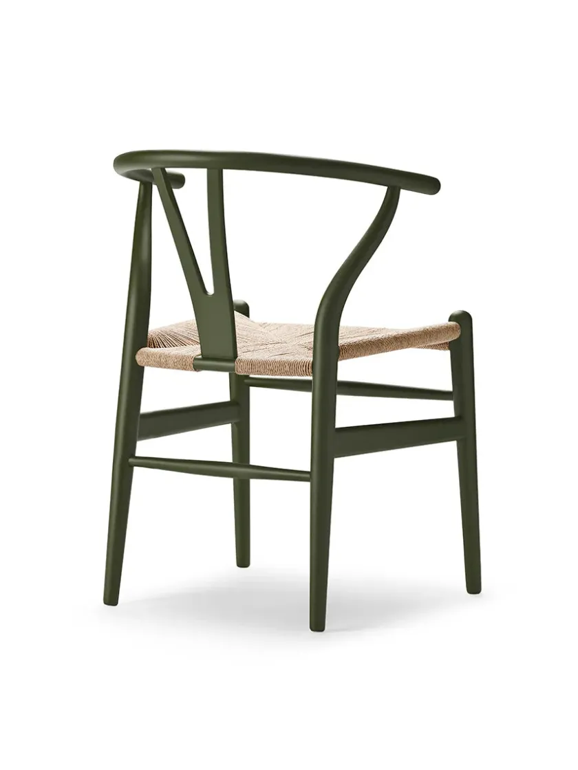 Carl Hansen & Søn Y-stol CH24 Soft Olive Green af Hans J. Wegner> Spisebordsstole