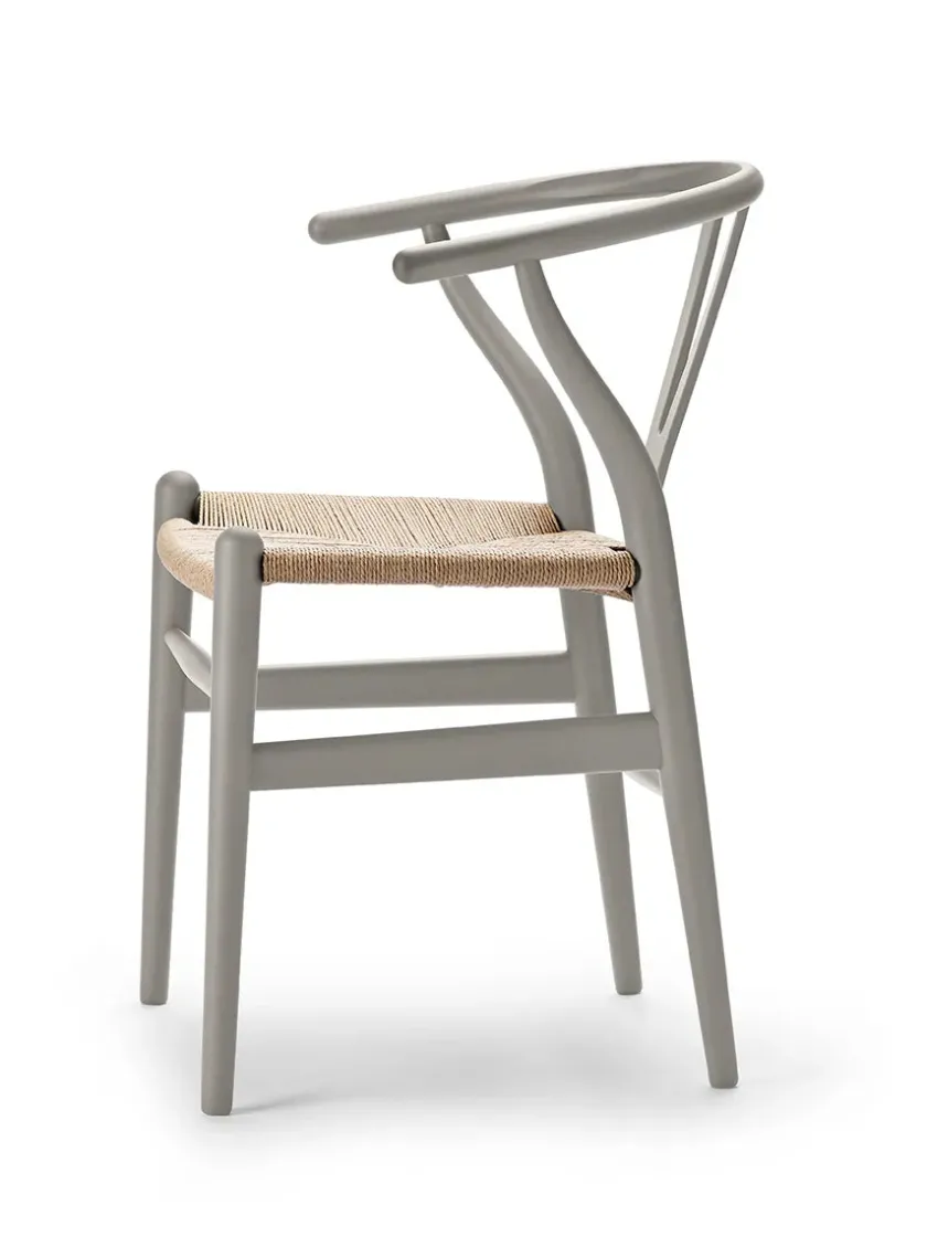 Carl Hansen & Søn Y-stol CH24 Soft Olive Green af Hans J. Wegner> Spisebordsstole