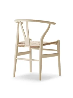 Carl Hansen & Søn Y-stol CH24 Soft Orange Red af Hans J. Wegner><noscript><img width=