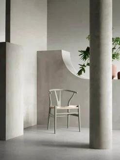 Carl Hansen & Søn Y-stol CH24 Soft Orange Red af Hans J. Wegner><noscript><img width=