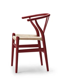 Carl Hansen & Søn Y-stol CH24 Soft Orange Red af Hans J. Wegner><noscript><img width=