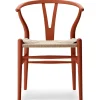 Carl Hansen & Søn Y-stol CH24 Soft Terracotta af Hans J. Wegner> Spisebordsstole