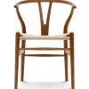 Carl Hansen & Søn Y-stol CH24, Valnød lak af Hans J. Wegner> Spisebordsstole