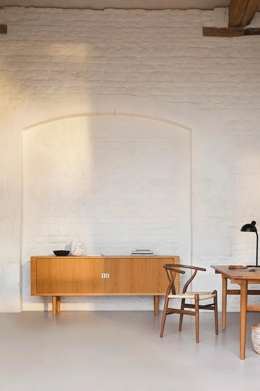 Carl Hansen & Søn Y-stol CH24, Valnød lak af Hans J. Wegner> Spisebordsstole