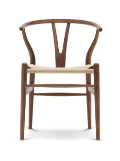 Carl Hansen & Søn Y-stol CH24, Valnød olie af Hans J. Wegner> Spisebordsstole
